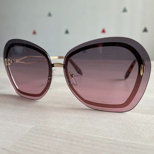 Victoria Beckham Floating Butterfly Sunglasses